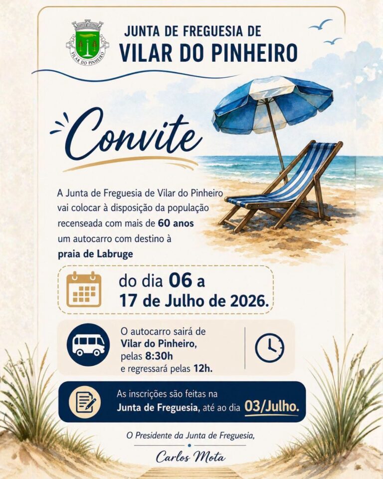 🏖️ O verão está a chegar e a praia espera por si!
